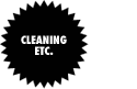 Cleaning Etc.