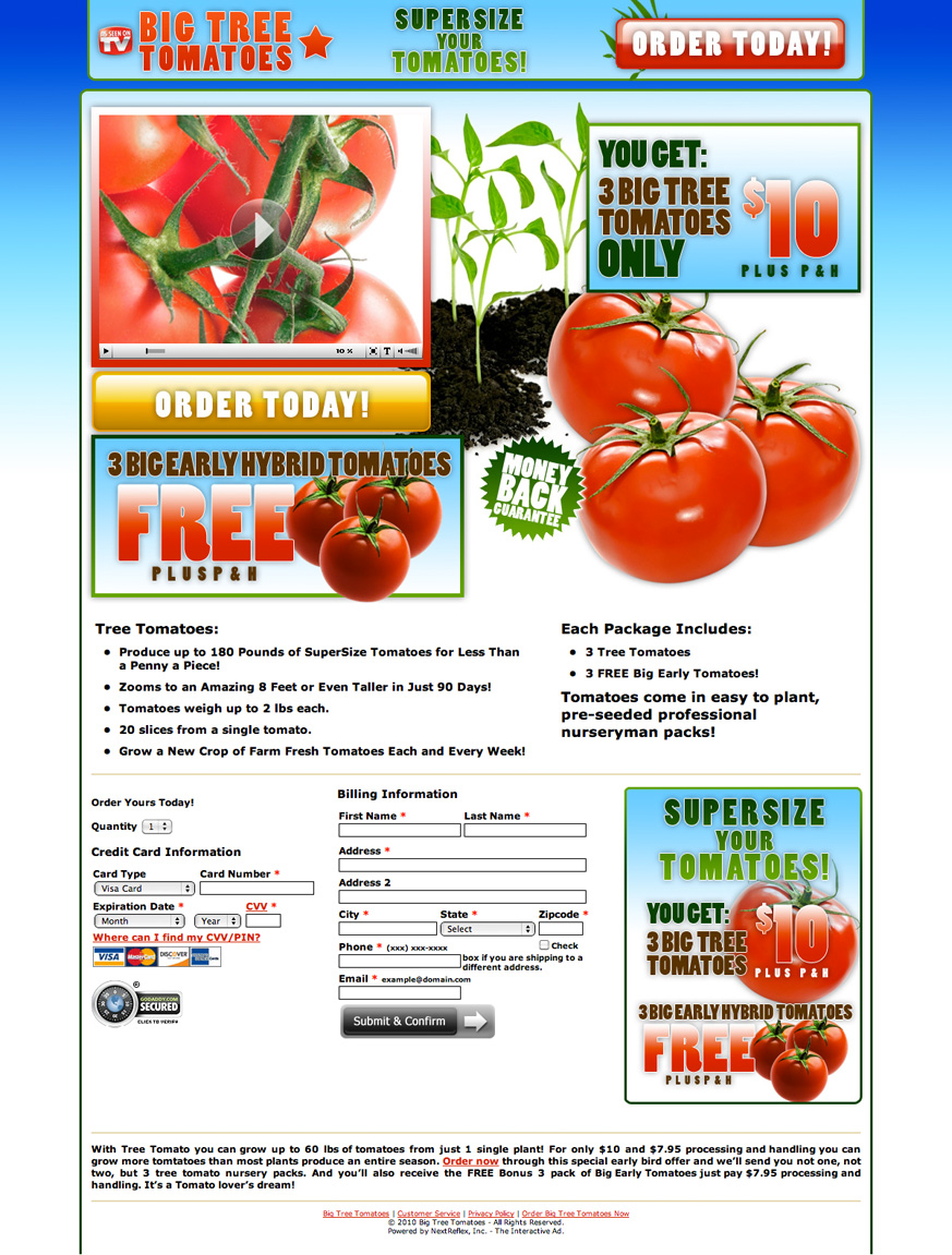 Big Tree Tomatoes