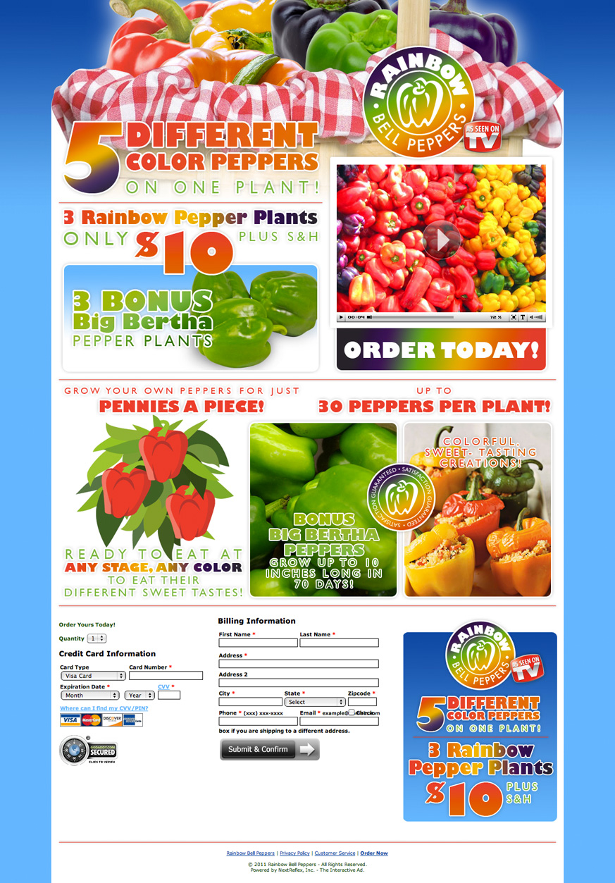 Rainbow Bell Peppers